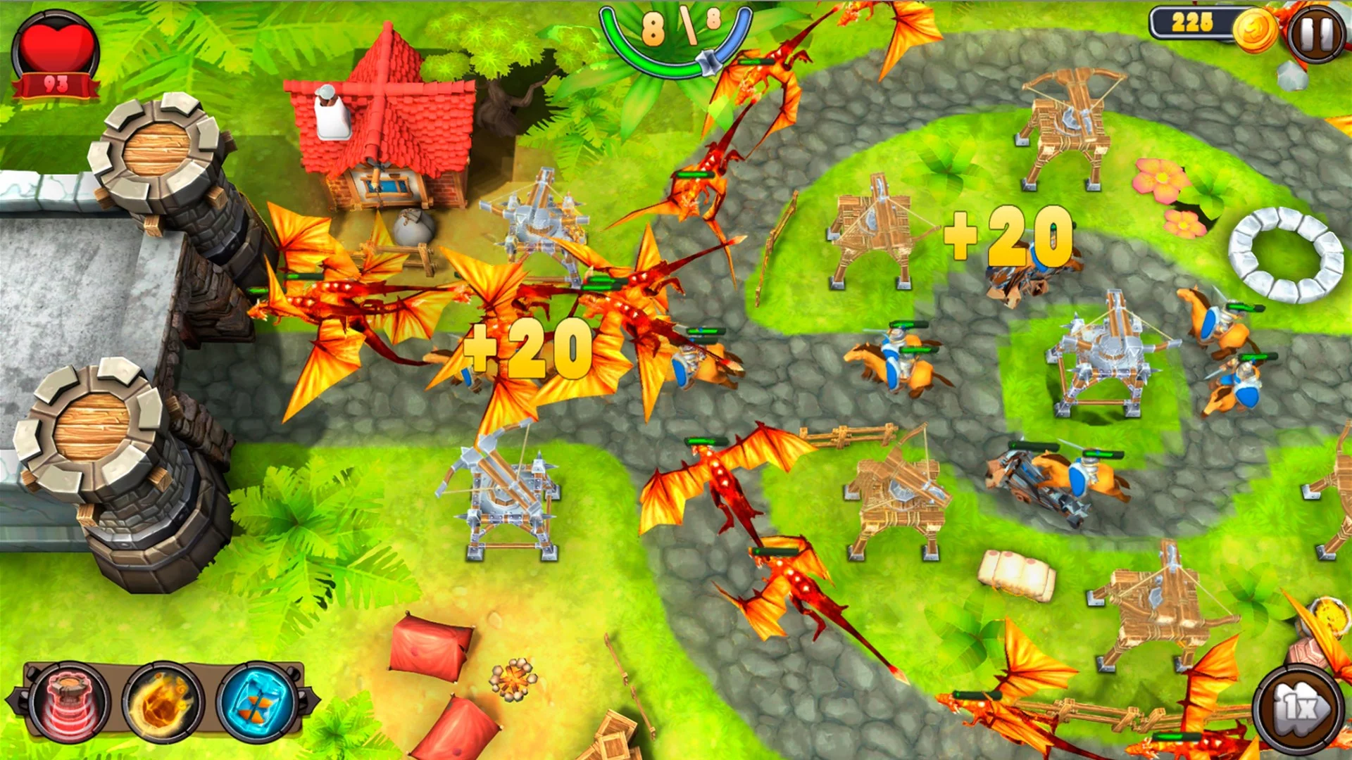 Изображение игры: Tower Defense: Defender of the Kingdom
