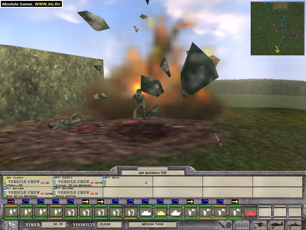 Изображение игры: G.I. Combat: Episode I - Battle of Normandy