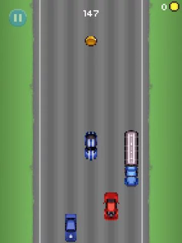 Изображение игры: Pixel Cars: Retro Racing