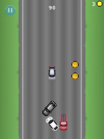 Изображение игры: Pixel Cars: Retro Racing