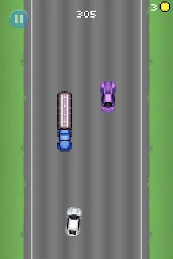 Изображение игры: Pixel Cars: Retro Racing