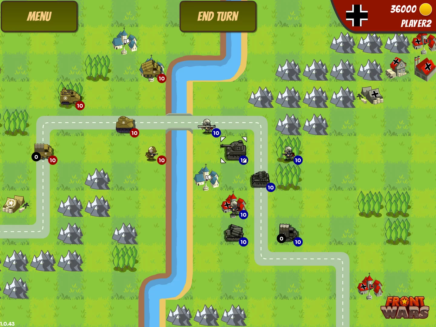 Изображение игры: Front Wars