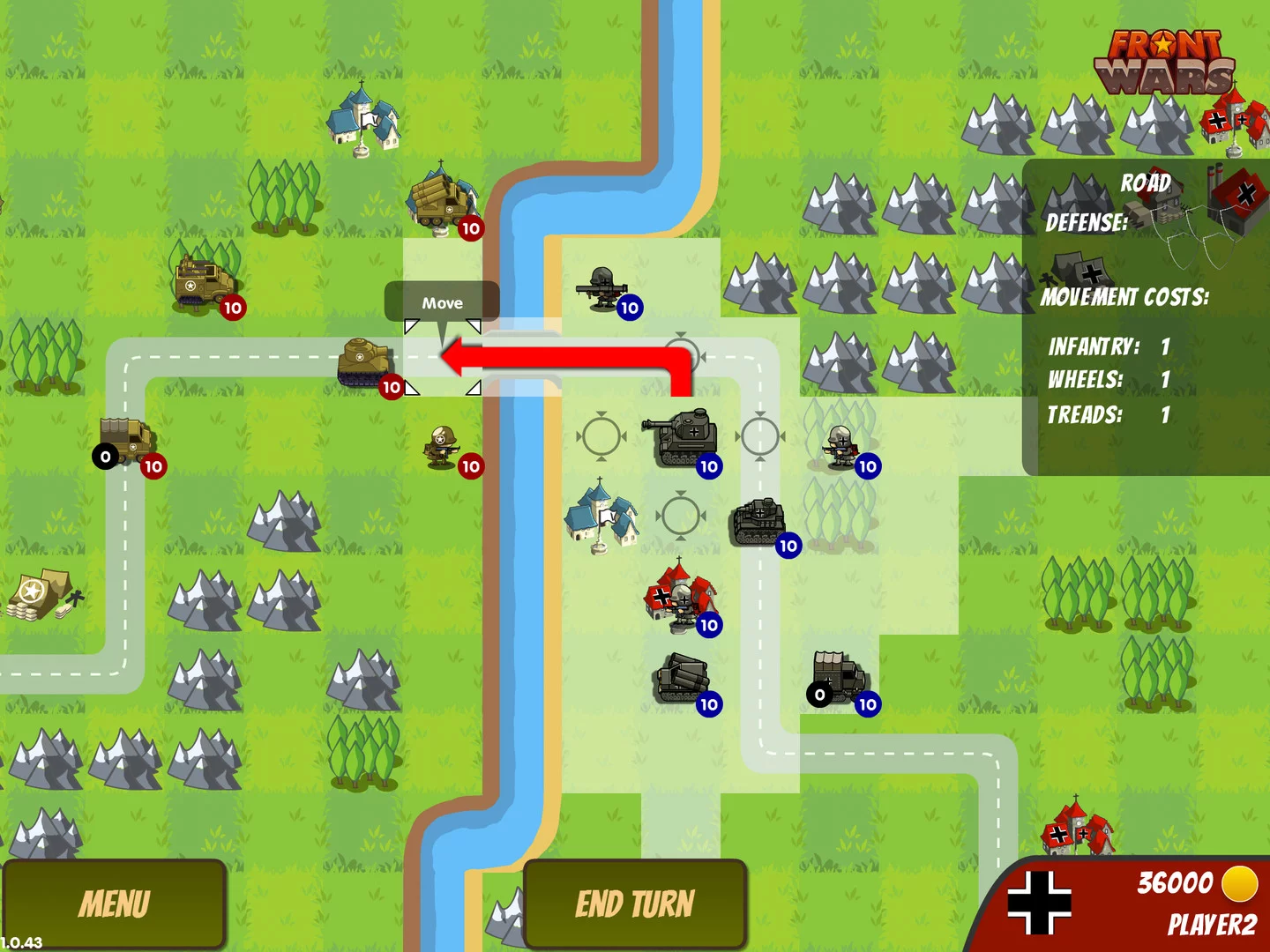 Изображение игры: Front Wars