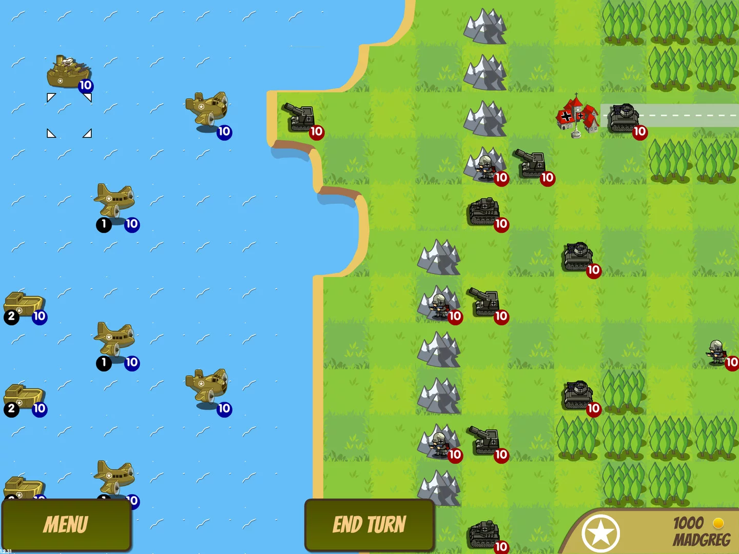Изображение игры: Front Wars