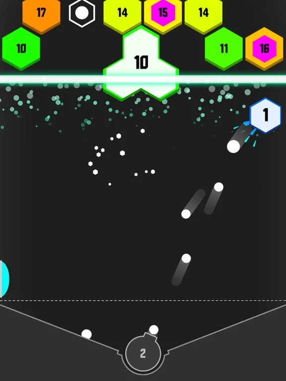 Изображение игры: Hex Blaster