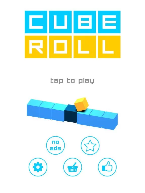 Изображение игры: Cube Roll