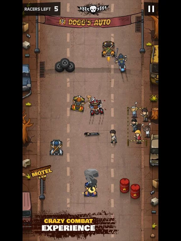 Изображение игры: Rude Racers!