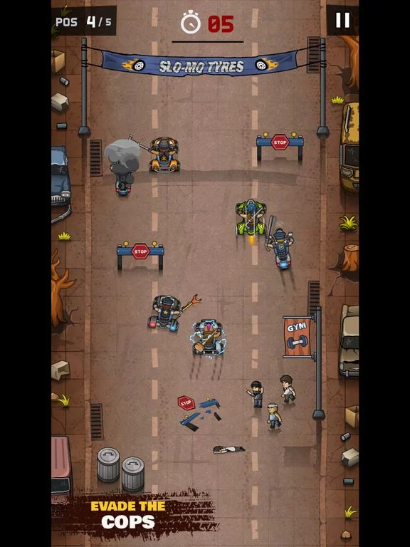 Изображение игры: Rude Racers!