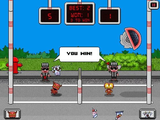 Изображение игры: Pixel Volley