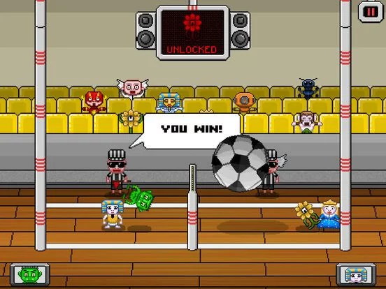 Изображение игры: Pixel Volley