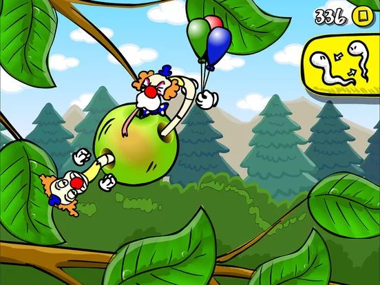 Изображение игры: Rolly Worms