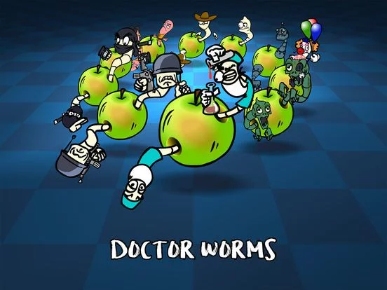 Изображение игры: Rolly Worms