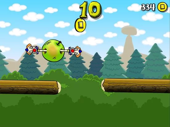 Изображение игры: Rolly Worms