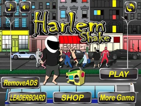 Изображение игры: Harlem Shake Runner - Run on Subway City Trains
