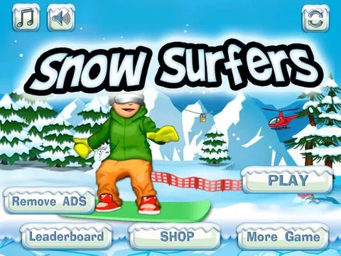 Изображение игры: Snow Surfers