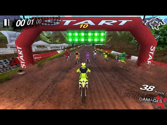 Изображение игры: Ultimate MotoCross 4
