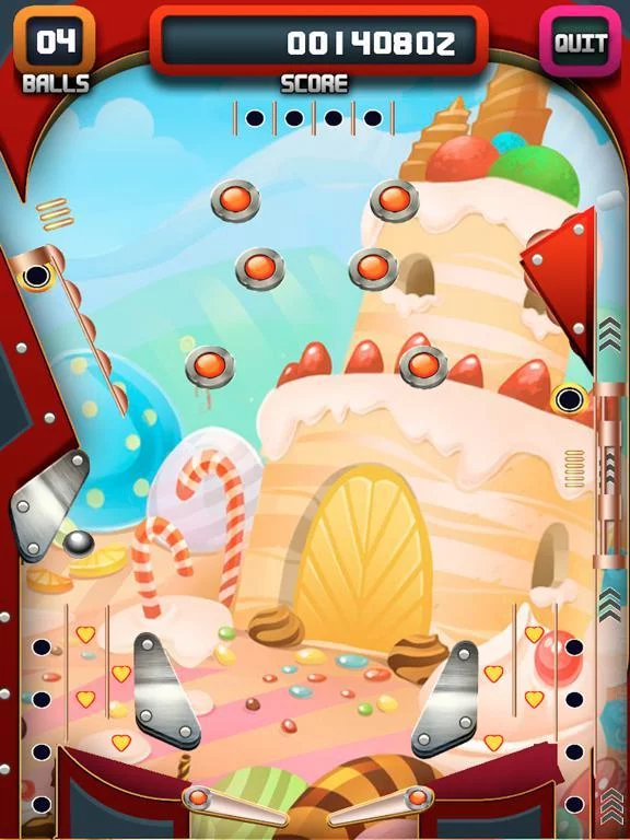 Изображение игры: CandyLand Pinball
