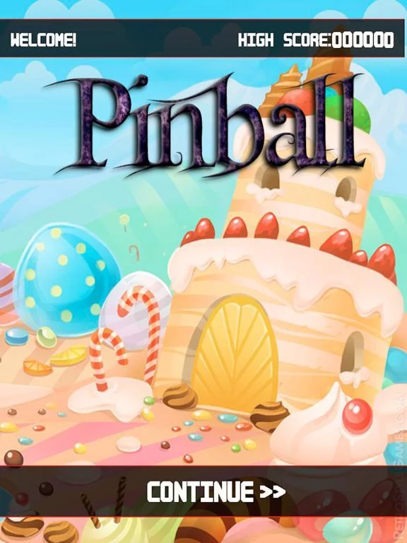 Изображение игры: CandyLand Pinball