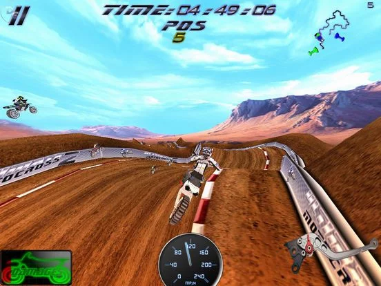 Изображение игры: Ultimate MotoCross 2