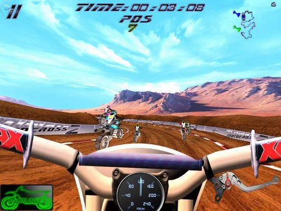 Изображение игры: Ultimate MotoCross 2