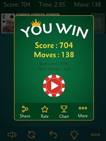 Изображение игры: Solitaire for iPhone & iPad Free