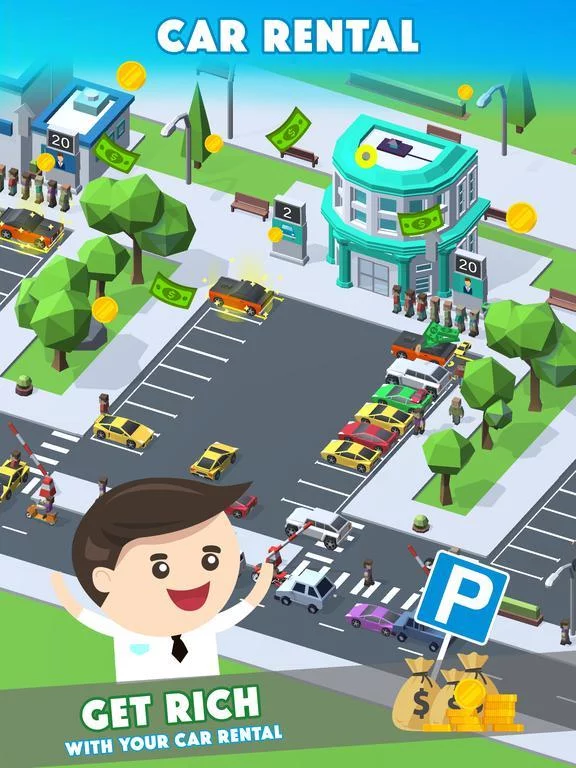 Изображение игры: Car Rental Tycoon