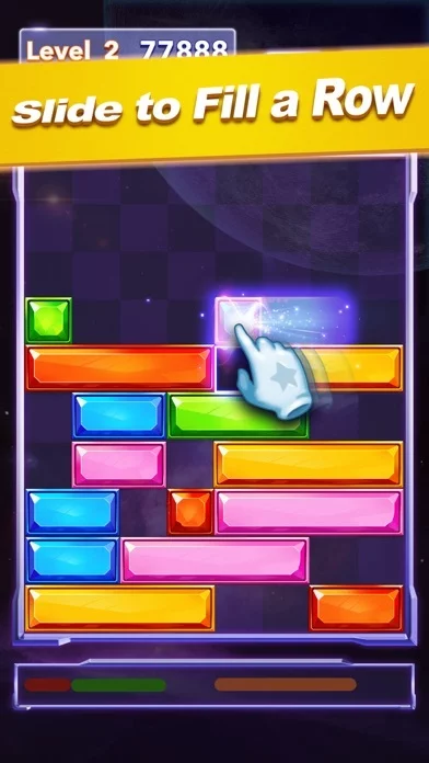 Изображение игры: Jewel Sliding - Block Puzzle