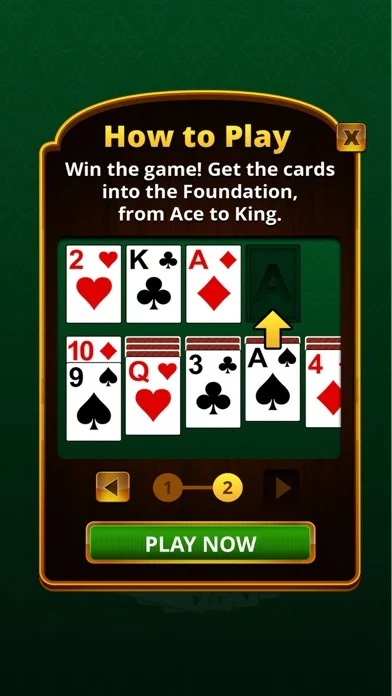 Изображение игры: Solitaire by Funtime Games