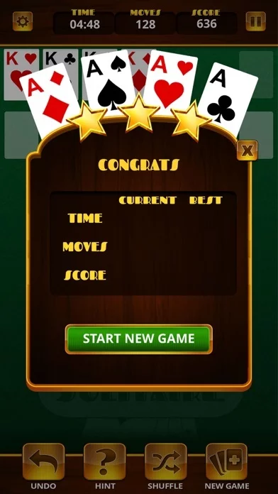 Изображение игры: Solitaire by Funtime Games