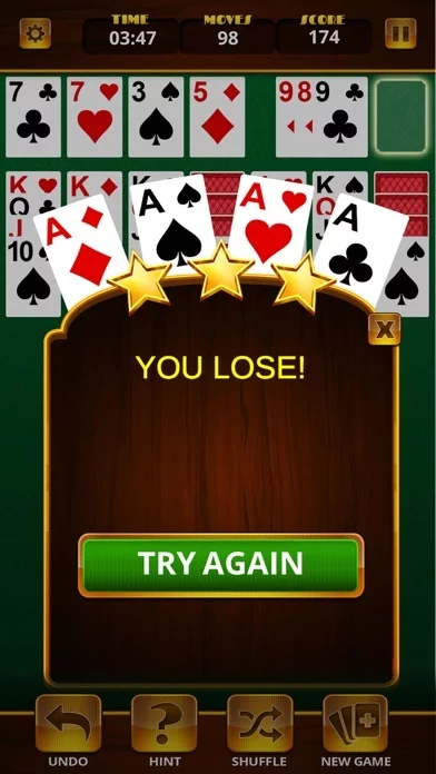 Изображение игры: Solitaire by Funtime Games