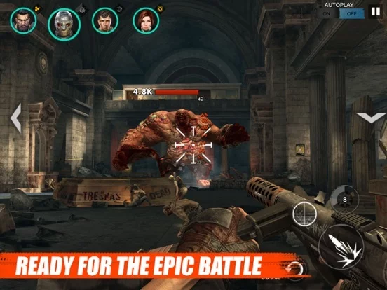 Изображение игры: ZOMBIE WARFARE: Shooting Game