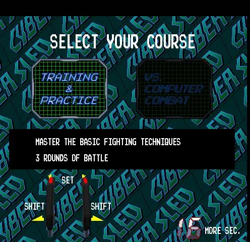 Изображение игры: Cyber Sled