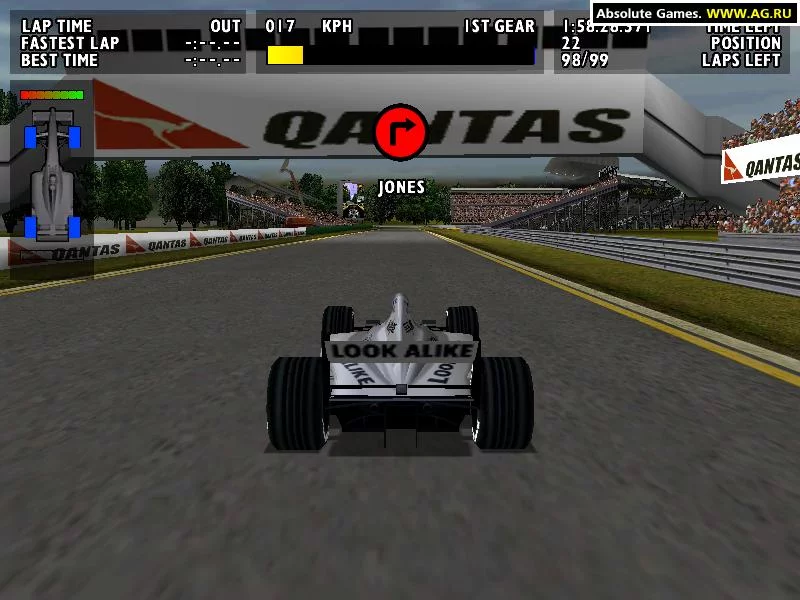 Изображение игры: F1 World Grand Prix 2000