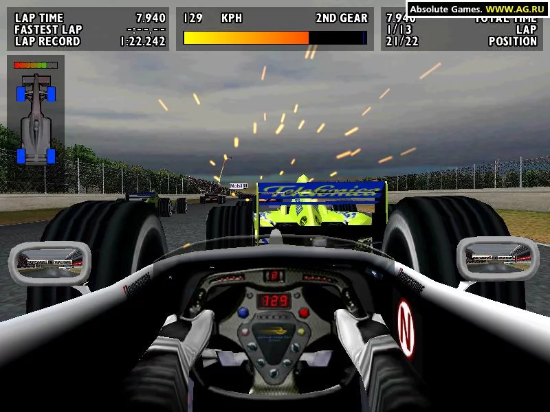 Изображение игры: F1 World Grand Prix 2000