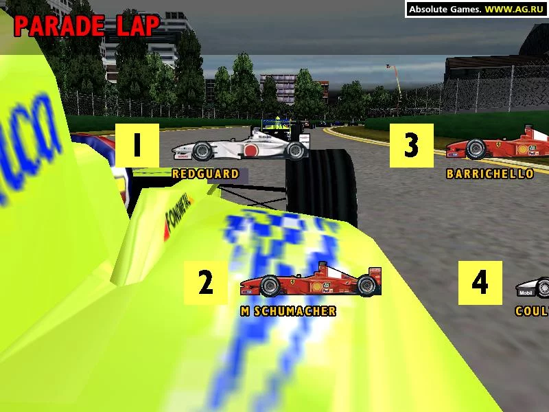 Изображение игры: F1 World Grand Prix 2000