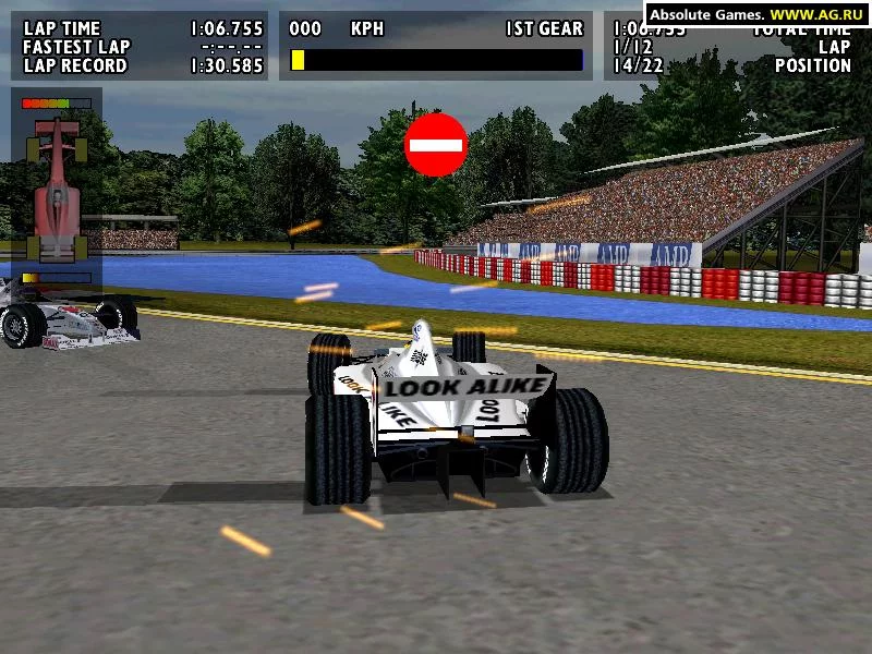 Изображение игры: F1 World Grand Prix 2000