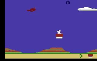 Изображение игры: Snoopy and the Red Baron