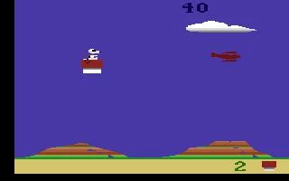 Изображение игры: Snoopy and the Red Baron