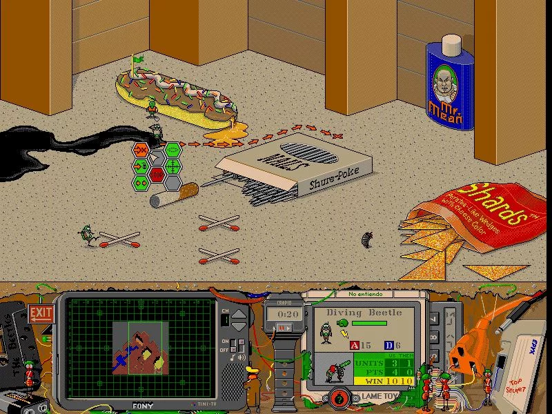 Изображение игры: Battle Bugs (1997)