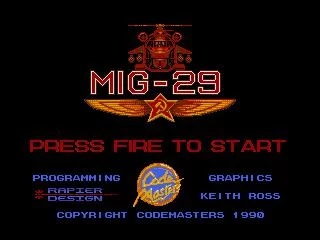Изображение игры: MiG-29: Soviet Fighter