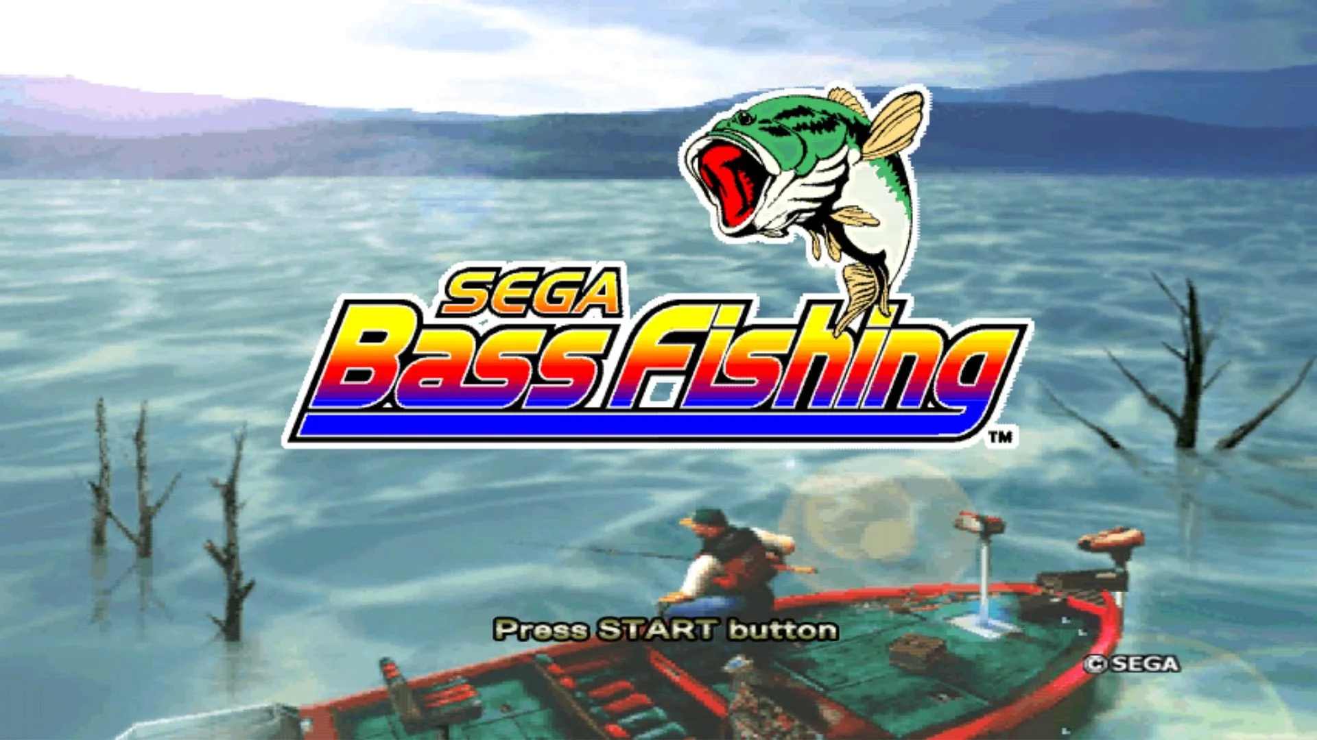 Изображение игры: Sega Bass Fishing (1999)