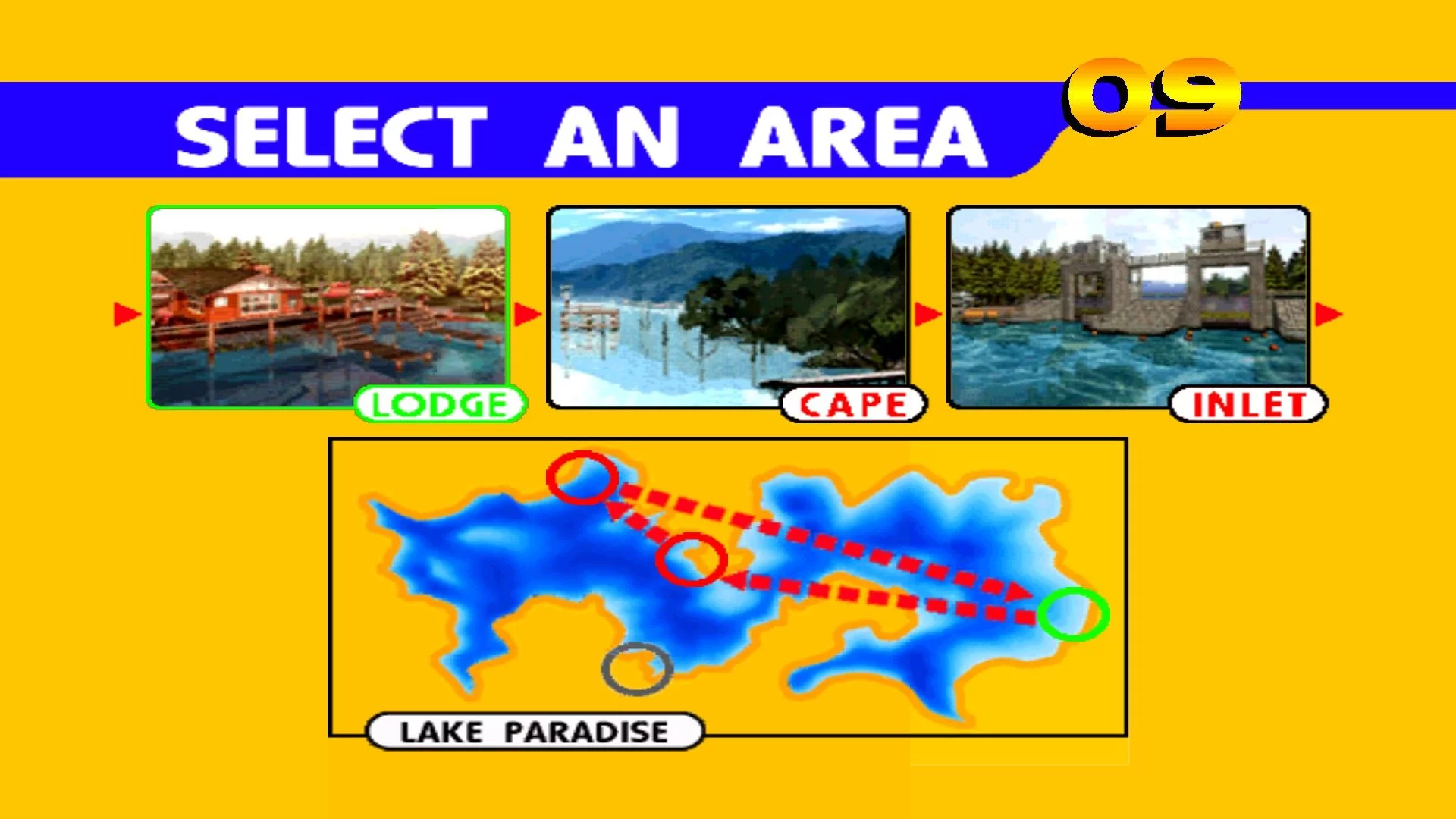Изображение игры: Sega Bass Fishing (1999)