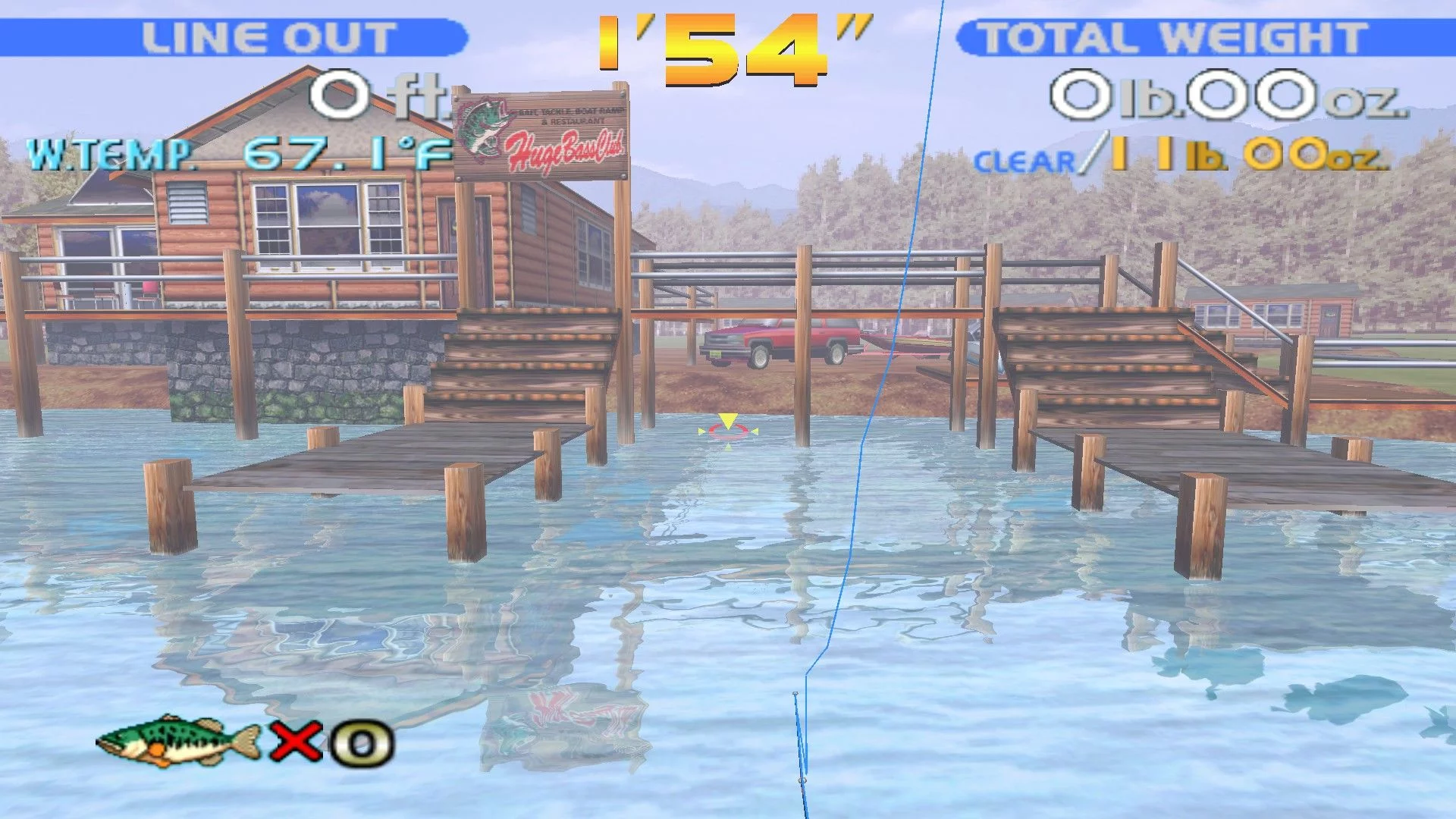 Изображение игры: Sega Bass Fishing (1999)