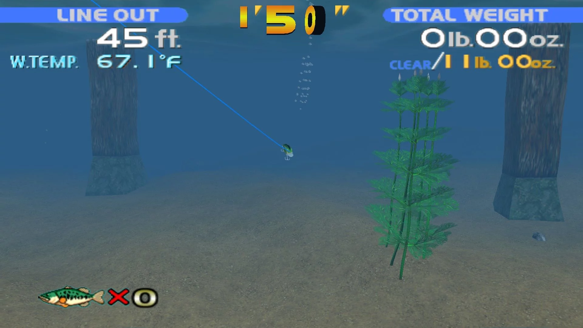 Изображение игры: Sega Bass Fishing (1999)