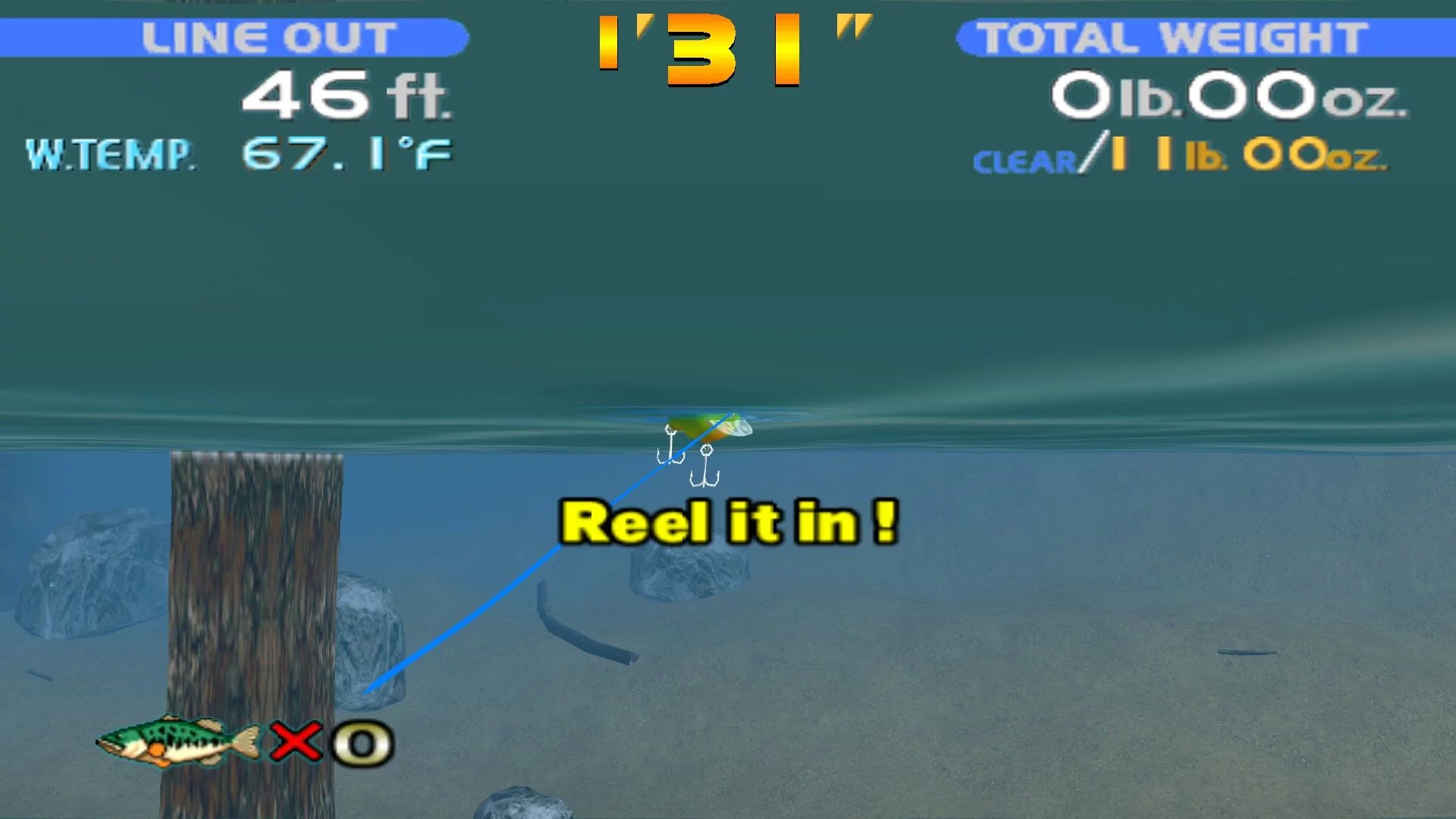 Изображение игры: Sega Bass Fishing (1999)