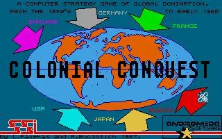 Изображение игры: Colonial Conquest (1985)