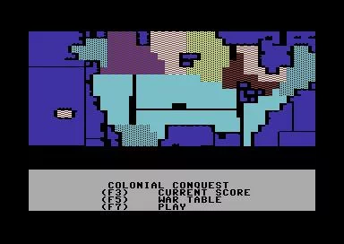 Изображение игры: Colonial Conquest (1985)