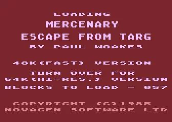Изображение игры: Mercenary