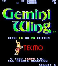 Изображение игры: Gemini Wing