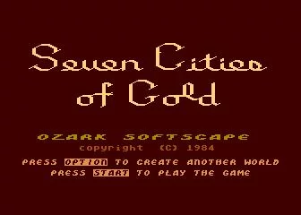 Изображение игры: The Seven Cities of Gold (1984)